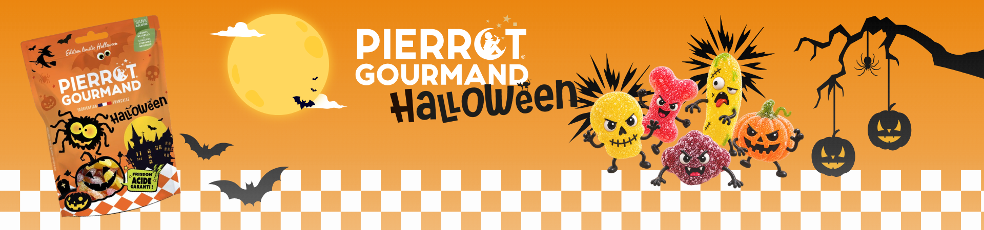 Bannière Pierrot Gourmand Halloween - Publié le 08/09/26